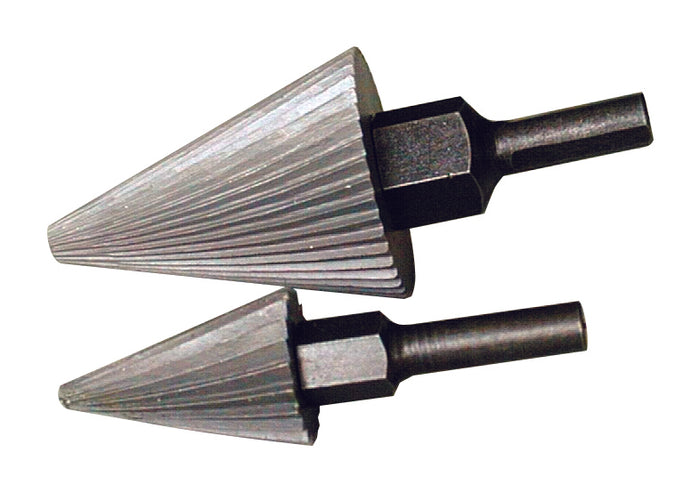 Stella Bianca FRESA CONICA ALLARGAFORI Gambo  mm. 8 Ø mm. 25-H. mm. 40