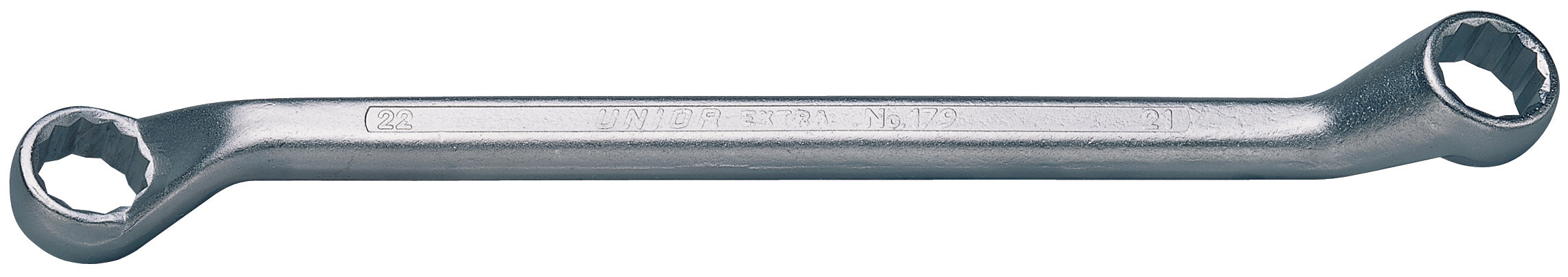 Unior CHIAVE POLIGONALE DOPPIA PER PONTEGGI Art. 179/2 mm. 21x22 4.00 pz