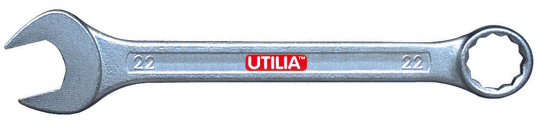 Utilia CHIAVE COMBINATA FORCHETTA/POLIGONALE mm. 22x22 5.00 pz