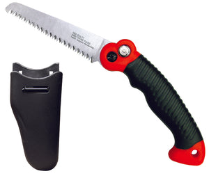 Utilia SEGACCIO PIEGHEVOLE CON PULSANTE E FODERO con lama mm. 120