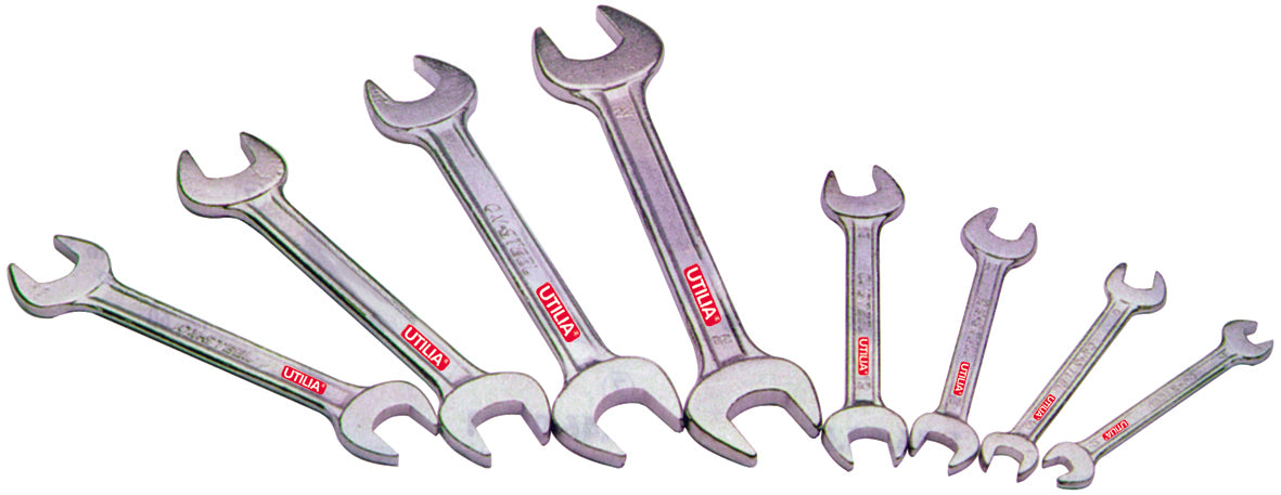 Utilia SERIE CHIAVI A FORCHETTA DOPPIE 8 PZ.