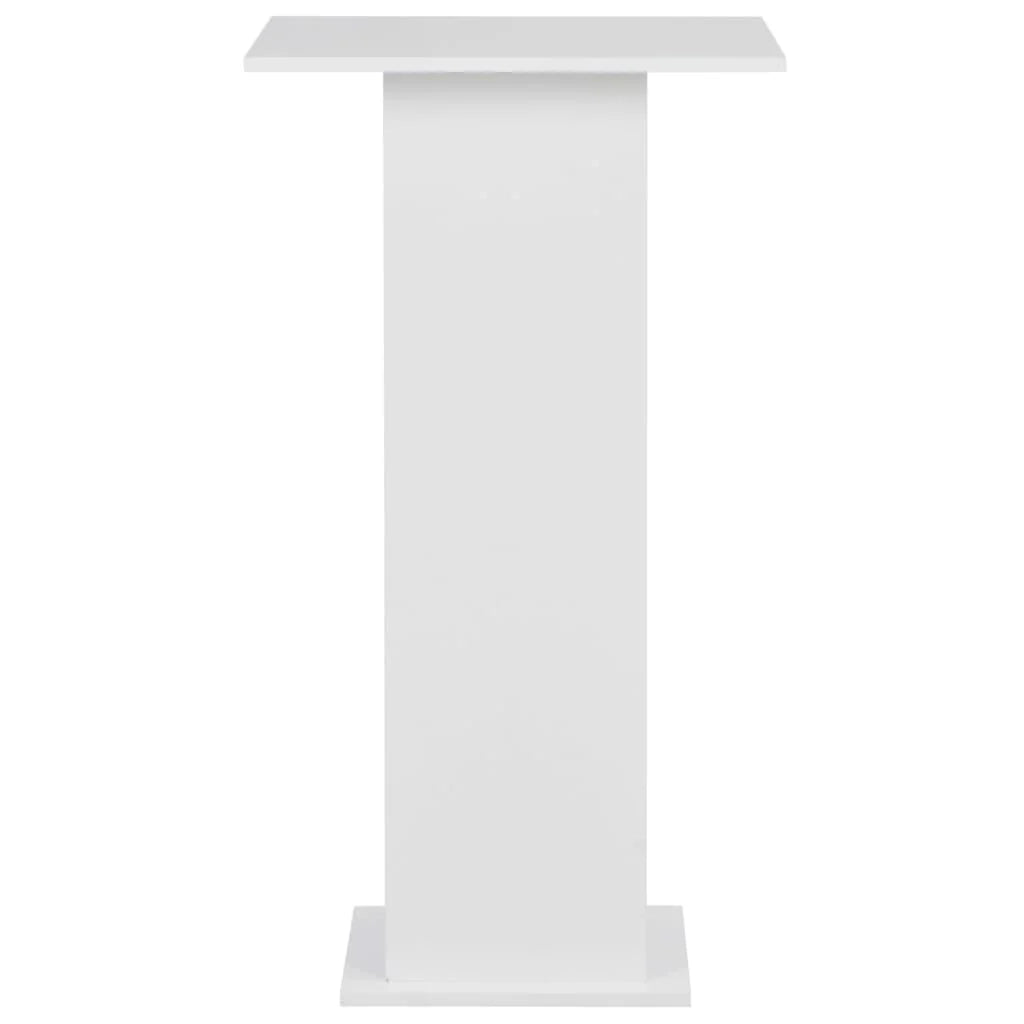 Tavolo alto stile bar/bistrot bianco 110 cm 0902058