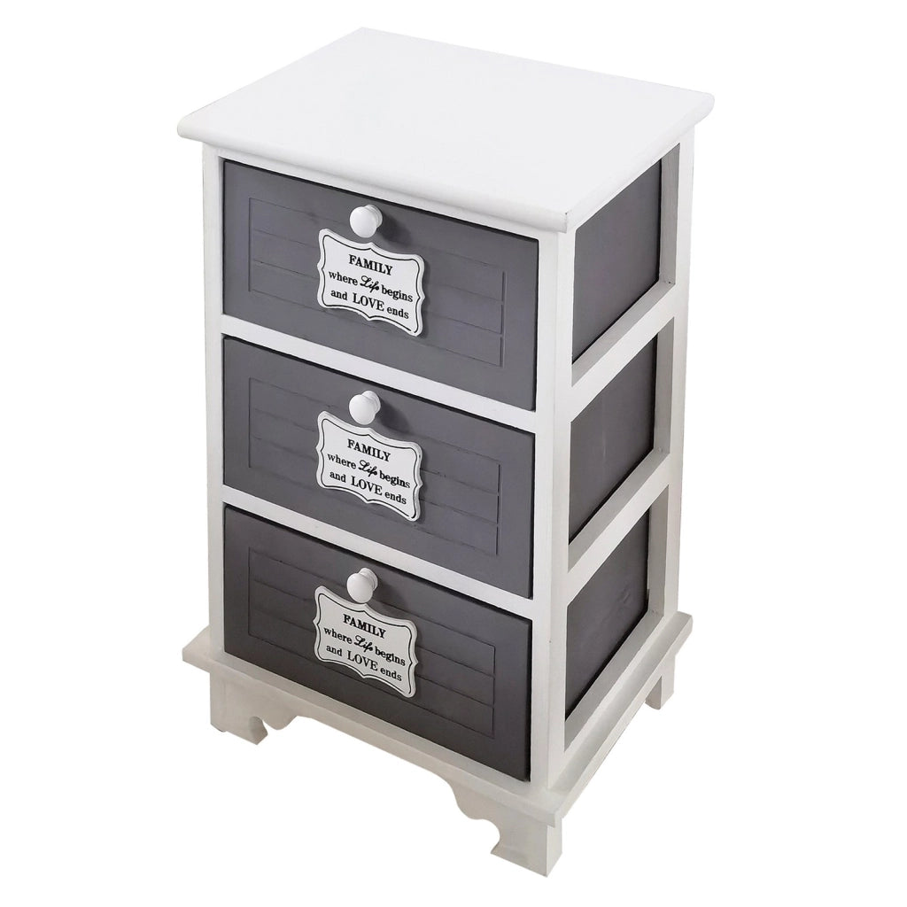 Cassettiera mobiletto per bagno camera - JANUS