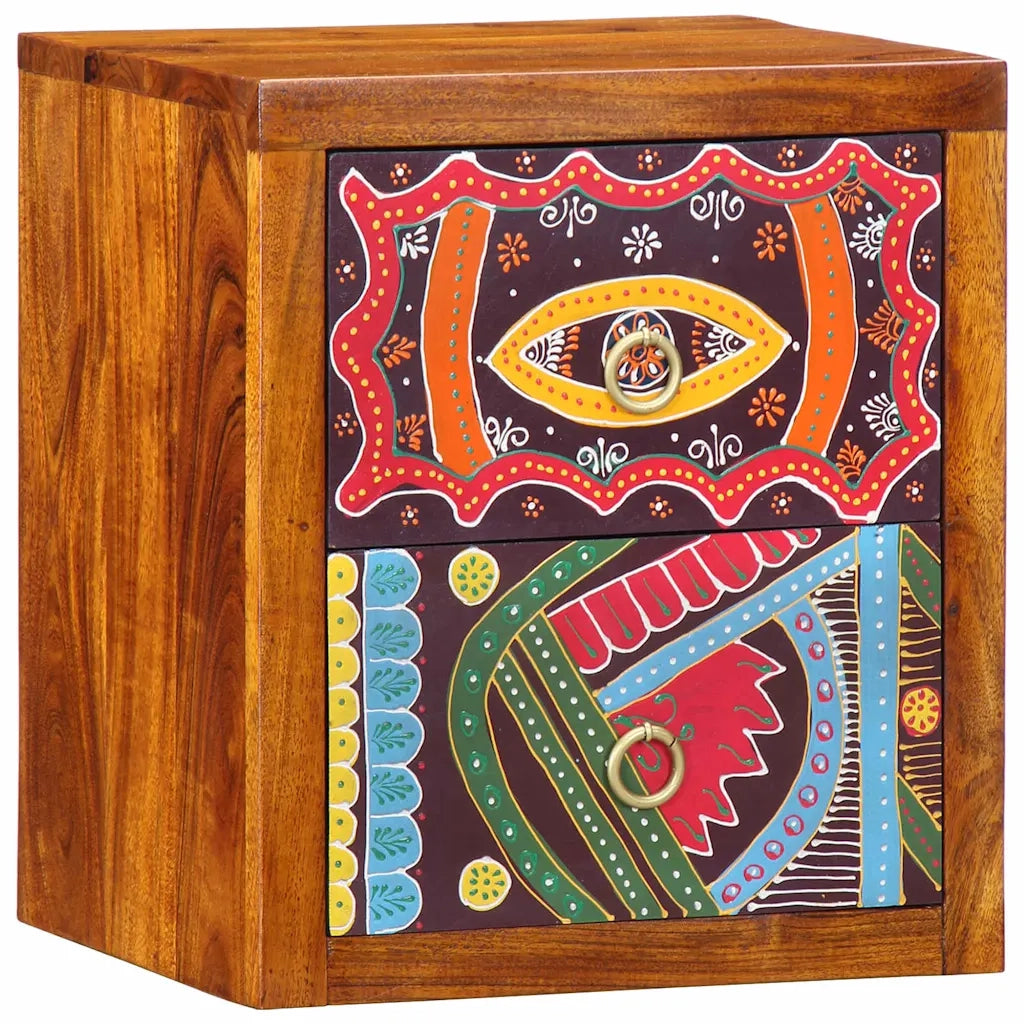 Armadio da Notte con cassetto 2 pcs Marrone 35 x 30 x 40 cm 4016520