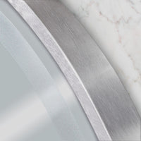 Specchio Led 80cm Mmj Brush Silver