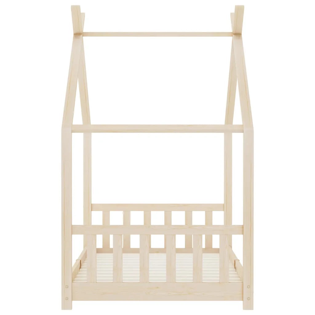 Giroletto per Bambini-Struttura Letto Bambini in Legno Massello di Pino 90x200 cm 758534