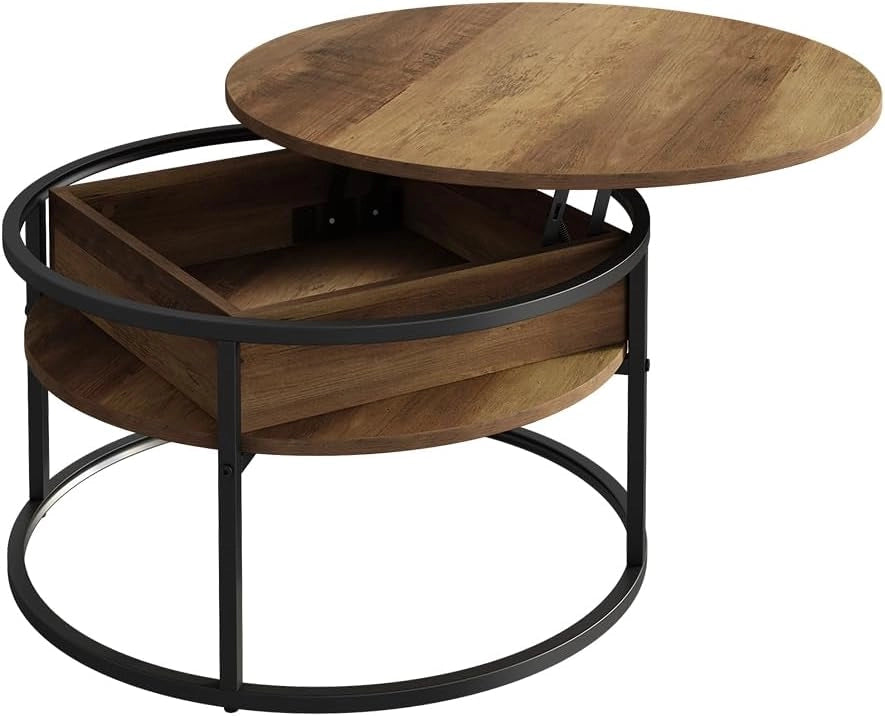 tavolino soggiorno Marlo, Legno, 77 x 77 cm