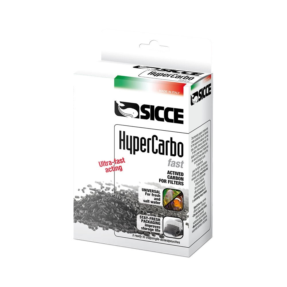 Sicce HyperCarbo Fast 3x100gr - carbone iperattivo