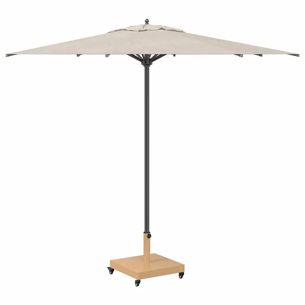 Base per Ombrello da Esterno Legno chiaro 45 x 45 x 31.5 cm