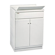 MOBILE LAVATOIO IN POLIPROPILENE PP BIANCO A DUE ANTE MODELLO TOP LINE - DIM: L=60CM P=60CM H=87CM  - 2 ANTE  - TRO
