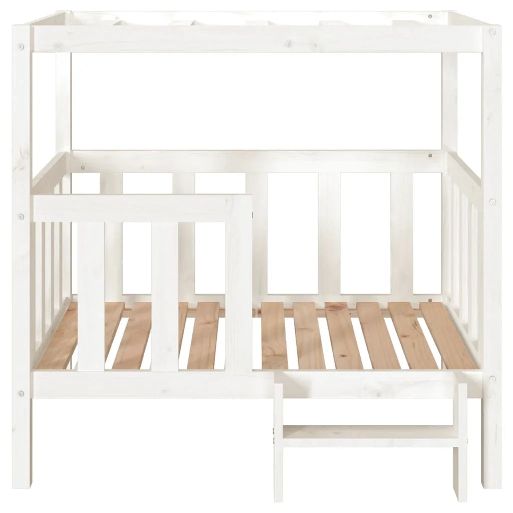 Cuccia per cani comoda cuccia da divano 105,5 x 83,5 x 100 cm legno di pino massiccio bianco 02_0042645