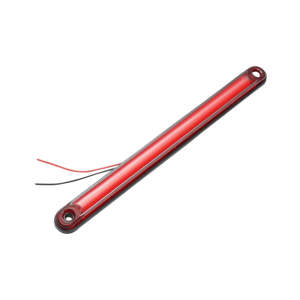 Lampada laterale  LED NEON, 12V-24V, rossa, Breckner Germany.