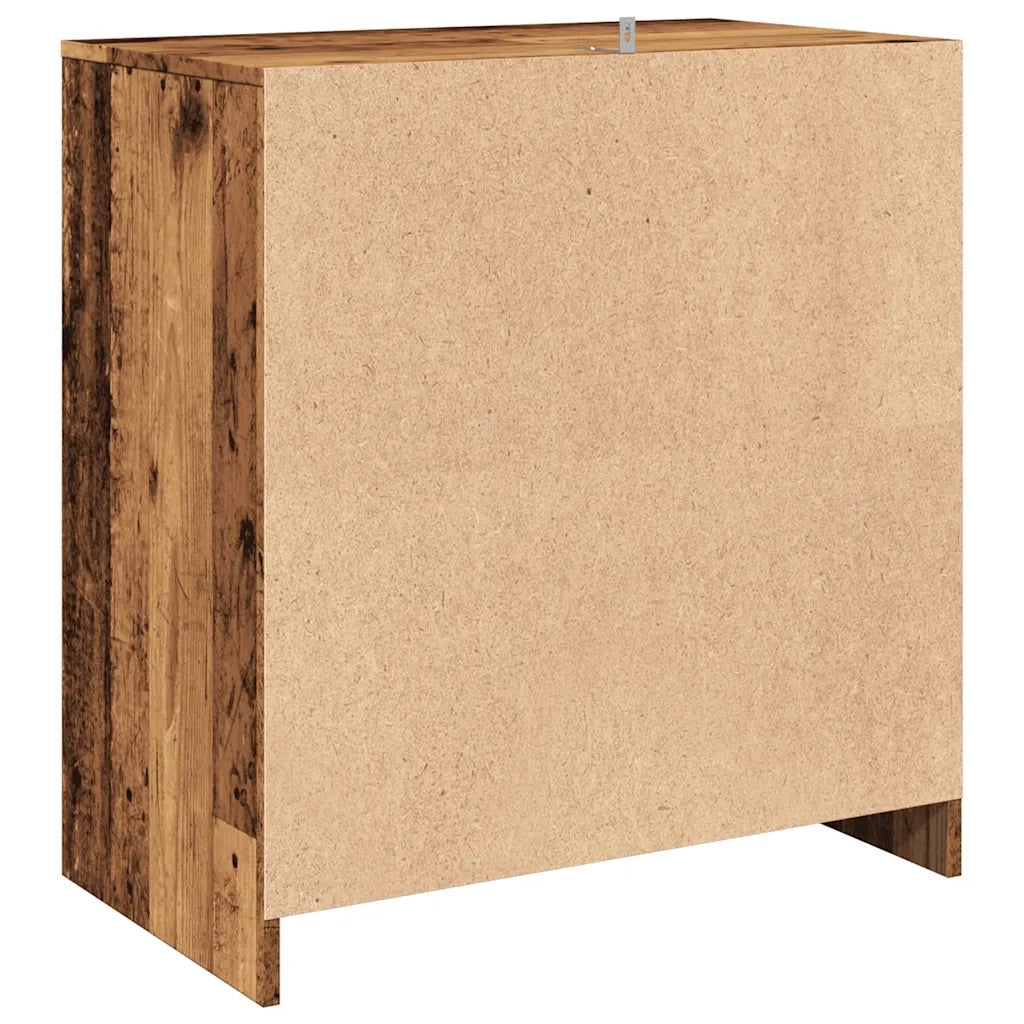 Credenza | Madia | Buffet da pranzo | Armadio da pranzo Legno Antico 70x41x75 cm in Truciolato