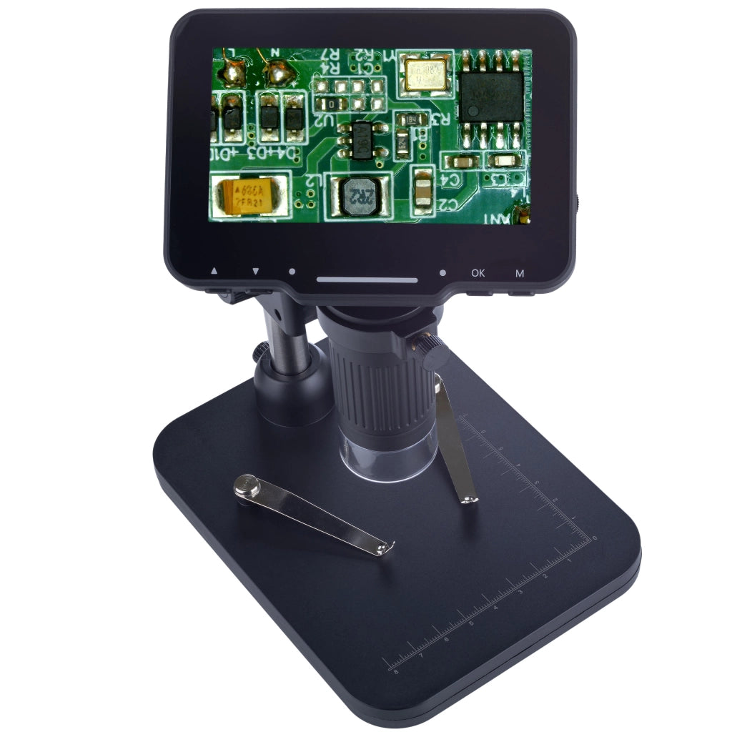 Mikroscopio Digitale LP043-Z01C – Display LCD 4,3" | Risoluzione 720P, Zoom Digitale, LED Regolabile