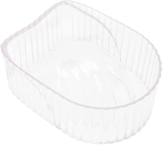 Bowl per l'immersione delle unghie Design integrato - Scopa per le mani - Riduzione della pelle morta - Strumento per il trattamento della manicure - Design a conchiglia - Design a conchiglia Shell Model Design