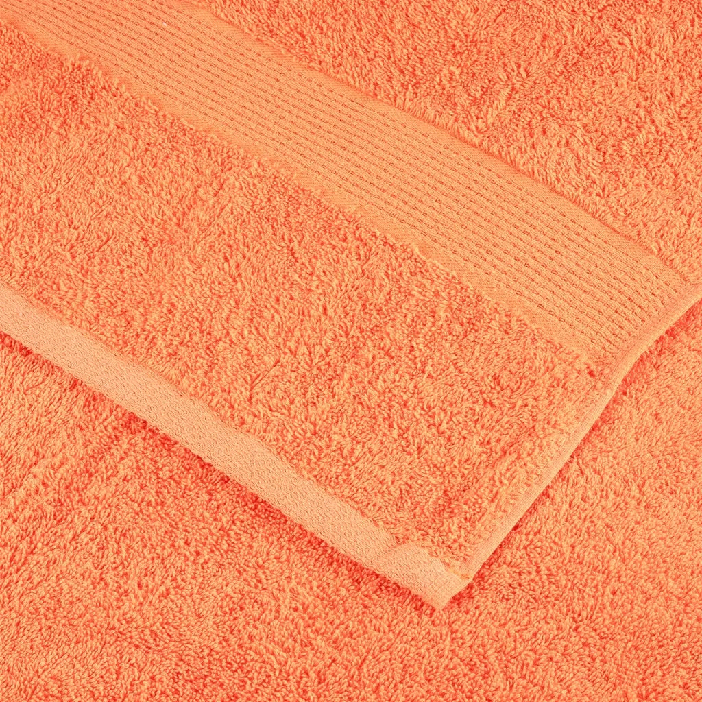 Asciugamani Ospiti SOLUND 2 pz Arancioni 30x50 cm 600 g/m² 137374
