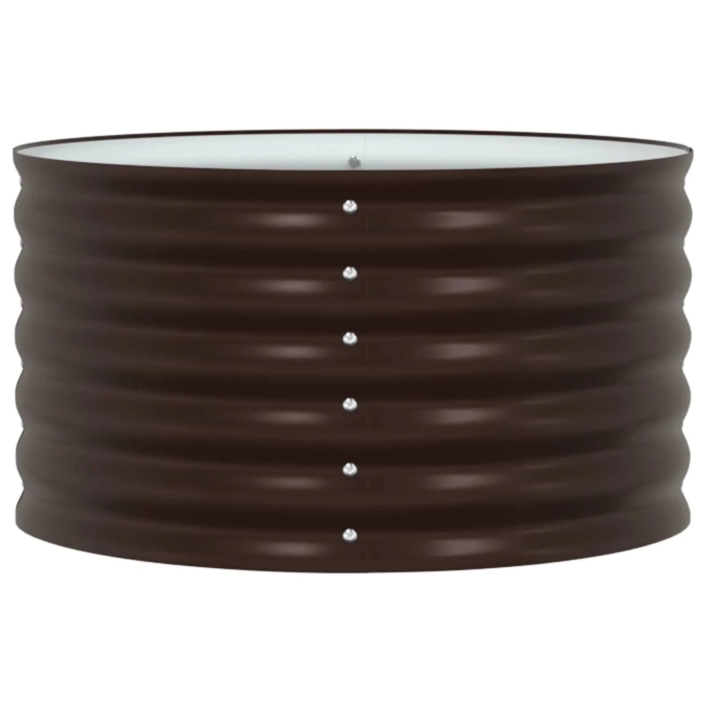 Letto Rialzato Marrone 80 x 80 x 44 cm Acciaio 42008141