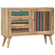 Credenza 100x30x75 cm in Legno Massello di Mango cod mxl 64149
