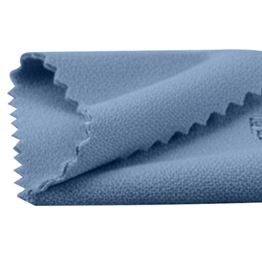 Confezione 10 Panni in Microfibra 10x10cm Ultra Morbidi Blu H4