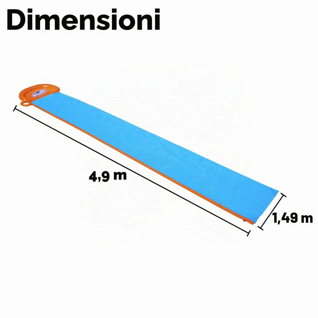 Scivolo Singolo con Spruzzi 488 cm (ART.52326) Bestway