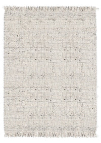 Tappeto 160x230 cm Senuri in Tessuto Beige