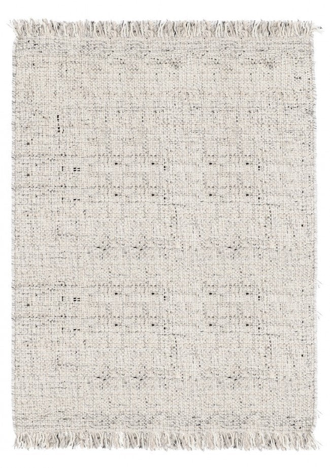 Tappeto 160x230 cm Senuri in Tessuto Beige