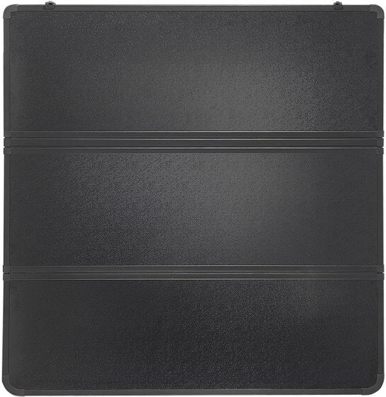 Cappa di carrello tridimensionale pieghevole, compatibile con Ford F-250 F-350 carrello, per carrello interno 6,7' x 5,4'/6,8' x 5,6', carico massimo 400 lbs, nero