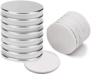 8 pezzi di magneti neodymium, rari magneti di terra con 10 pezzi di magneti rotondi e adesivi, extra forti per foto, whiteboard, cucina, frigorifero, striscia magnetica, tabella magnetica, corda per foto, hobby
