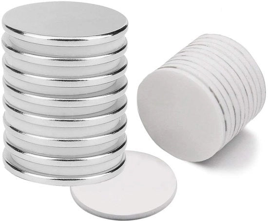 8 pezzi di magneti neodymium, rari magneti di terra con 10 pezzi di magneti rotondi e adesivi, extra forti per foto, whiteboard, cucina, frigorifero, striscia magnetica, tabella magnetica, corda per foto, hobby