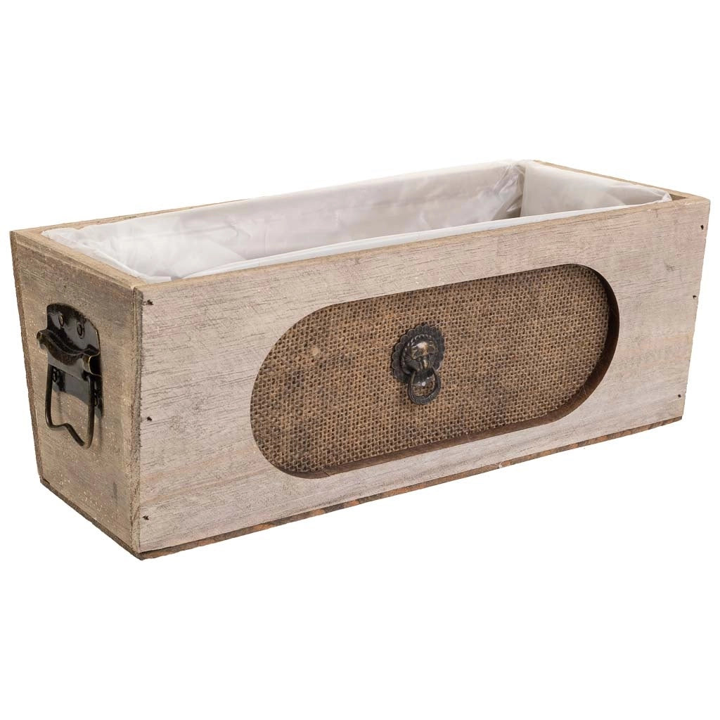Cassetto in legno marrone 30x13,5x12h