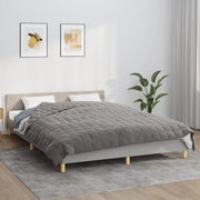 Coperta Ponderata Grigia 200x200 cm 9 kg Tessuto 350778