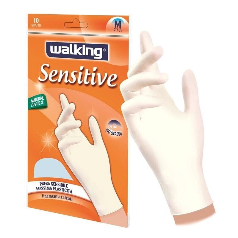 GUANTI SENSITIVE TAGLIA M IN CONFEZIONE DA 10 PEZZI