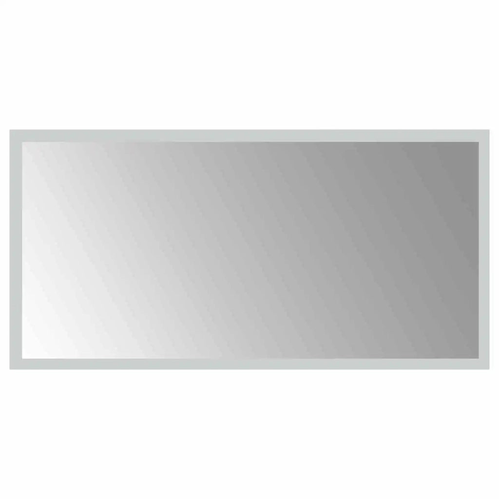 Specchio da bagno LED Trasparente 60 x 30 cm vetro temperato 42045812