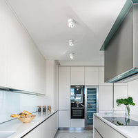 Faretto Moderno Camera Metallo Bianco Led 15W 3000K