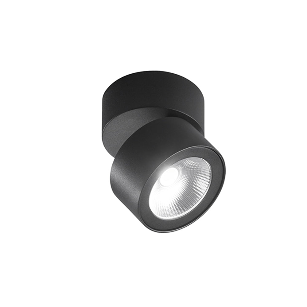 Faretto Moderno Camera Metallo Nero Led 15W 3000K