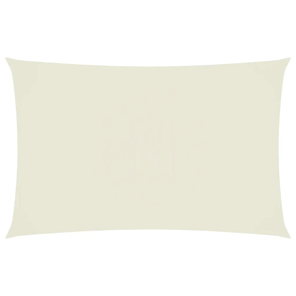 Parasole a Vela Oxford Rettangolare 4x7 m Crema 135218
