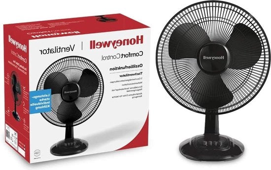 Ventilatore oscillante a 3 velocità - 90° - pale 30 cm - inclinabile di 30° - base robusta