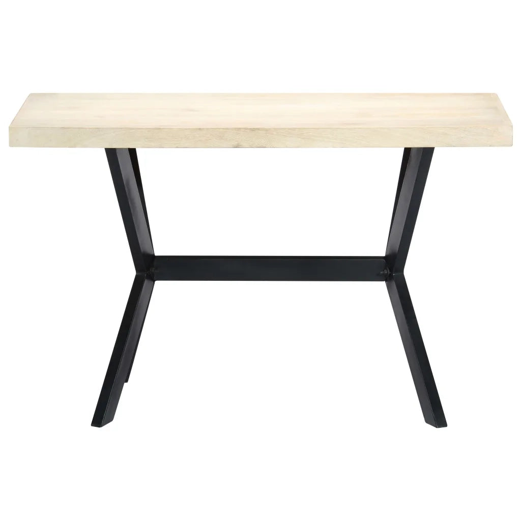 Tavolo da Pranzo 120x60x75 cm in Legno Massello di Mango 247442