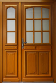 Porta d'ingresso a gradini Modello 'Marine' Dimensioni 215 X 140 Spinta a destra (dimensioni della tabella)