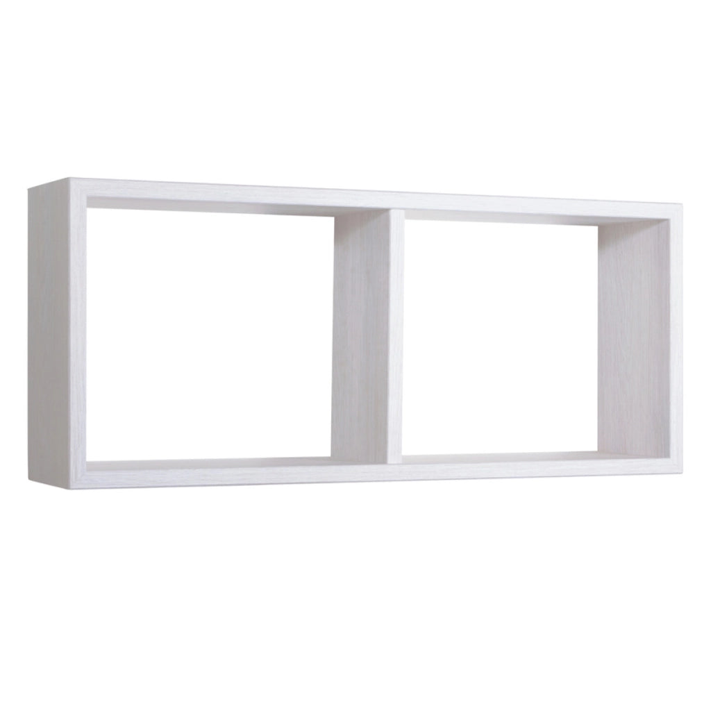 Mensola da Muro In Legno Di Design Modello MORGANA, Misure 15.5 x 70 x 30 cm. Finitura  ROV. IMPERIALE - MADE IN ITALY