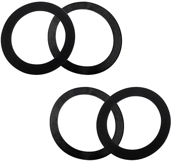 Set di guarnizioni di sigillatura 4 pezzi - Kit di sostituzione di guarnizioni di sigillatura - O-ring - Guarnizioni di sigillatura - Materiali di alta qualità - Per tubi a flusso laminato