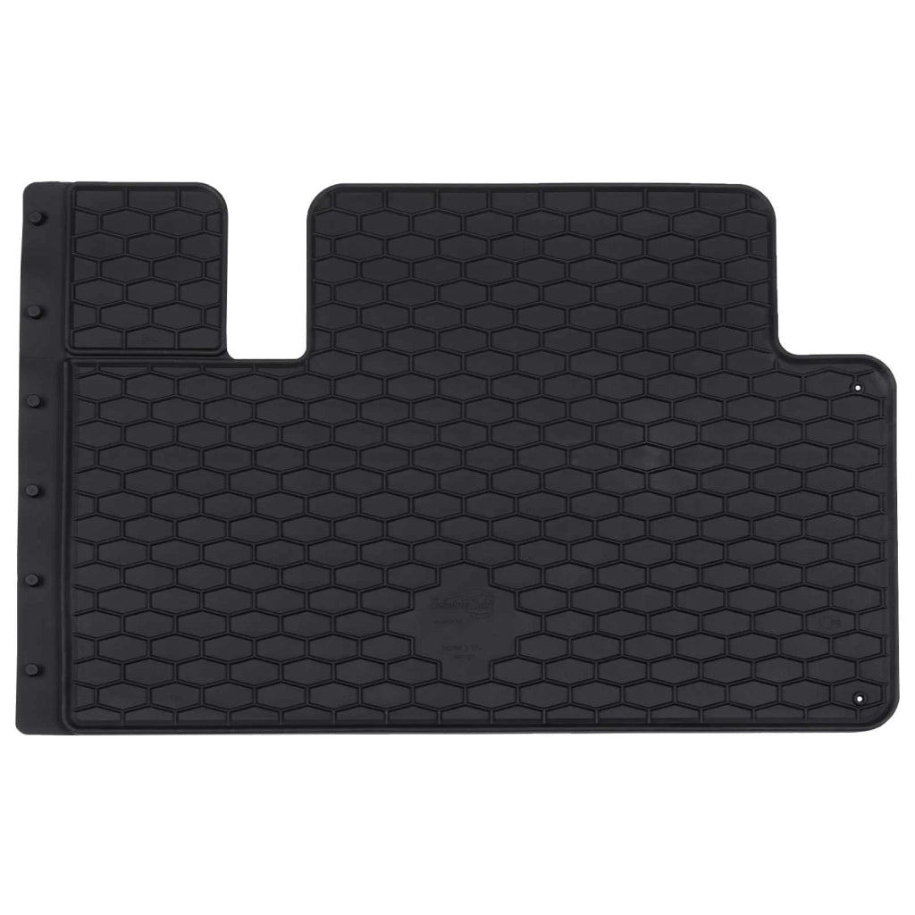 Tappetino per Auto 4 pcs Nero Gomma 42029131