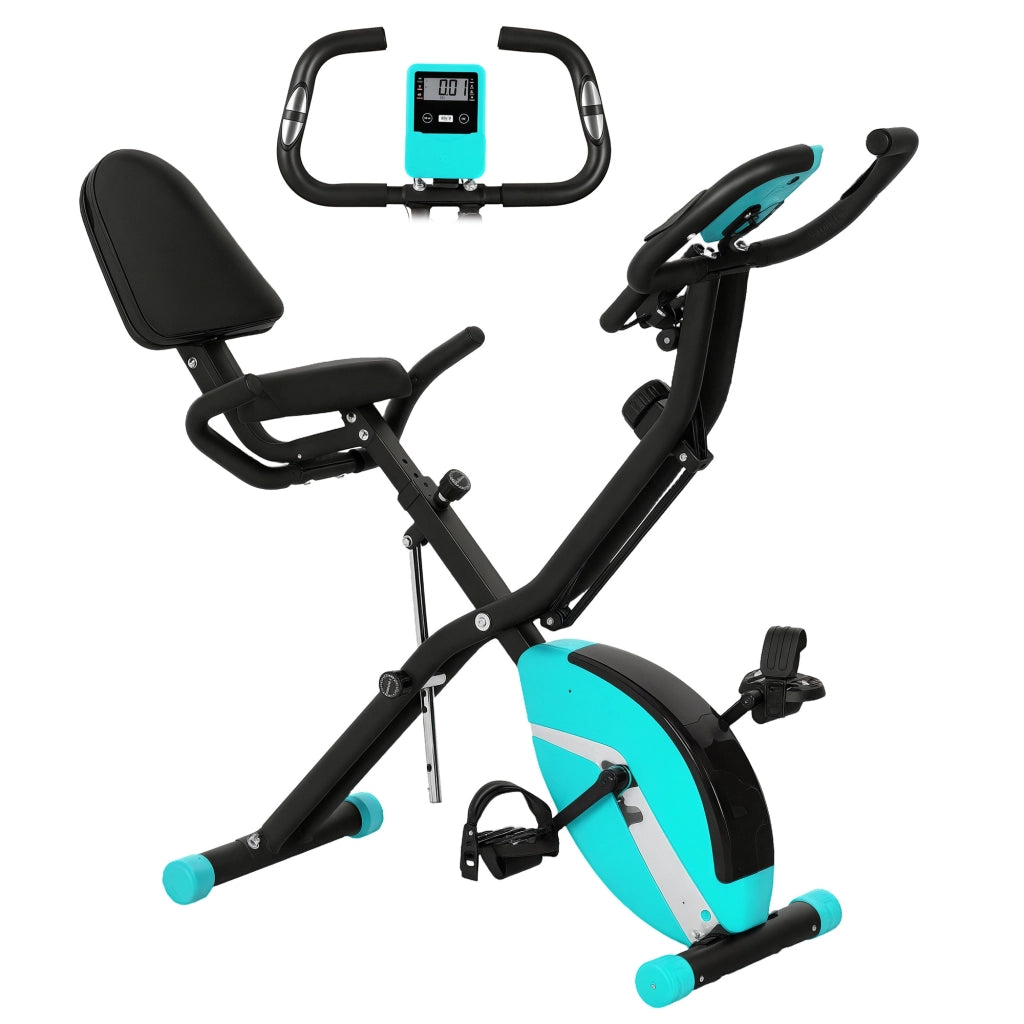 Bicicletta da fitness pieghevole ¨C zephmum ¨C Verde 43x97x109 cm