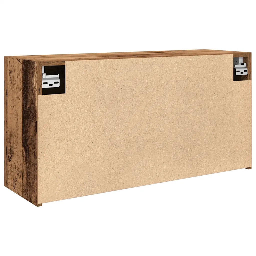Mobile da Bagno Legno Antico 80x25x40 cm in Truciolato