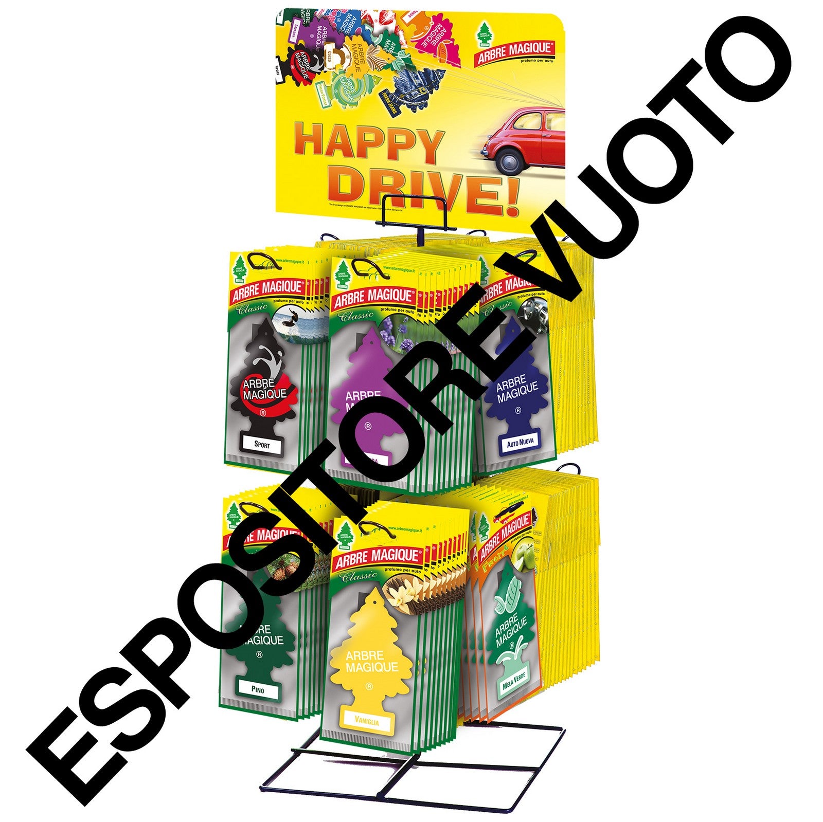 arbre magique espositore girevole da banco h.69 vuoto cod:ferx.677810