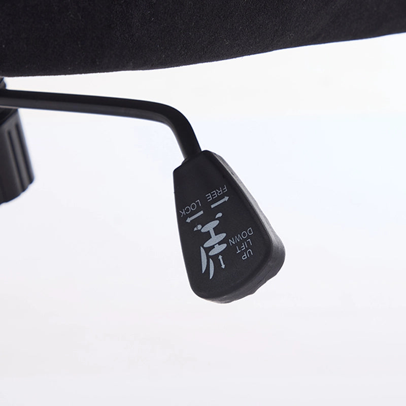 Sedia da Ufficio Ergonomica Girevole con Schienale ¨C MINIMAL ¨C Nero, Regolabile in Altezza