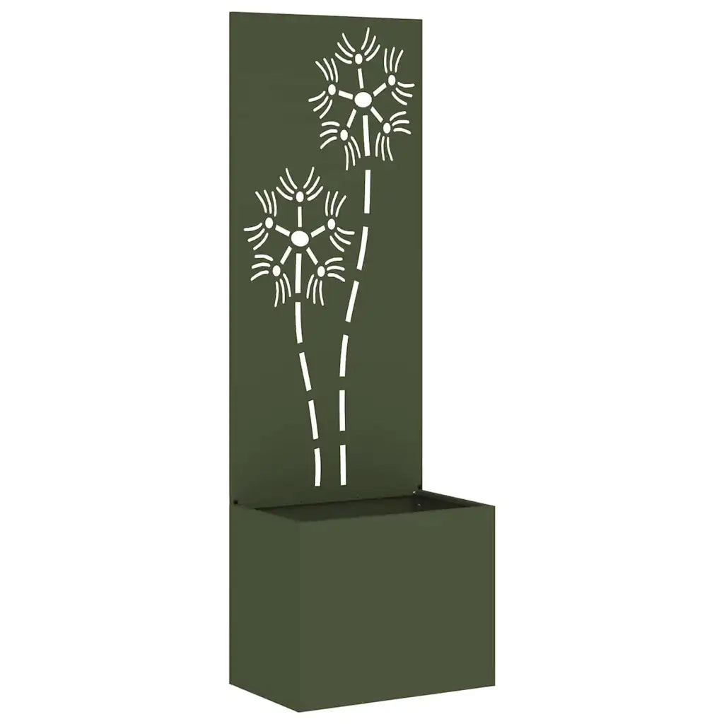 Schermo per privacy in giardino Oliver verde 50 x 140 cm CFW8129839