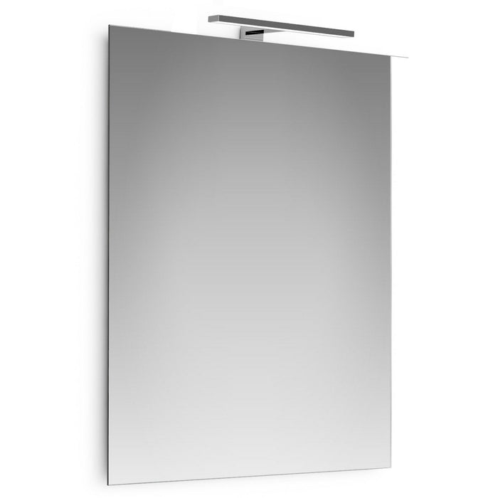 specchio con telaio lampada led 30 cm 60x80 cod:ferx.677897