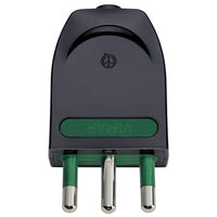 Spina 2P+T16A Nera Orientabile