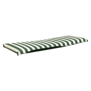 Set di 6 Cuscini Per Panchina Riga Verde